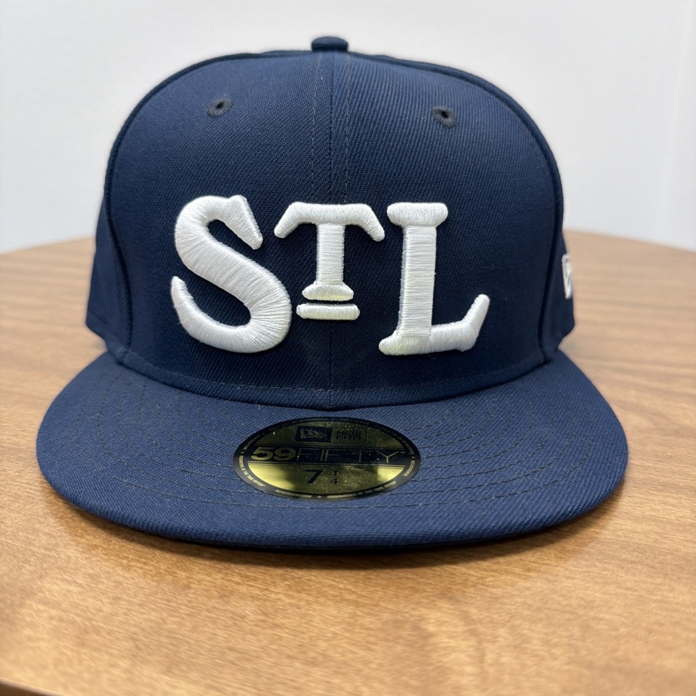 St. Louis Stars Cooperstown Collection Turn Back The Clock 59FIFTY Navy 7 1/4